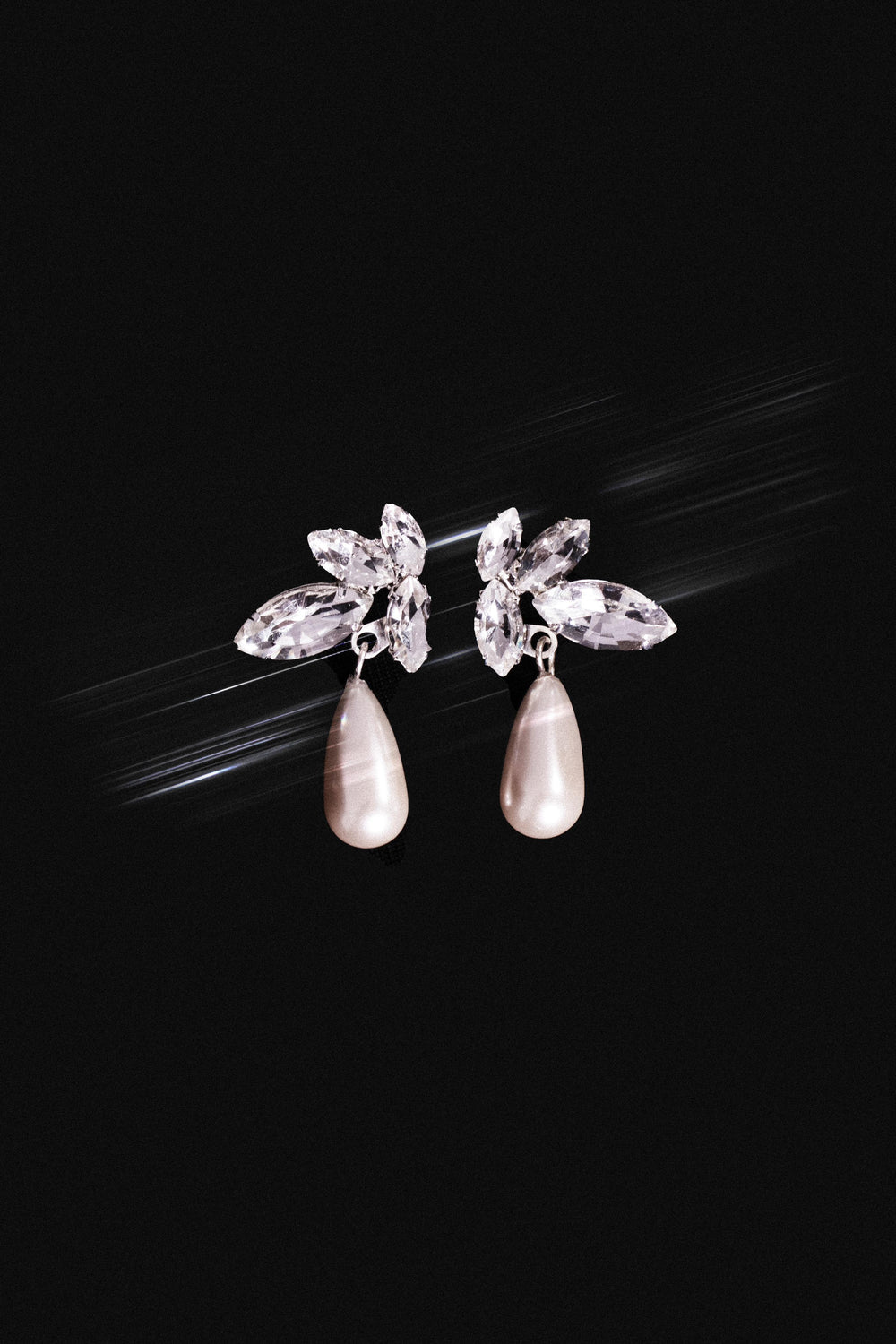 Pearl Pendant Earrings