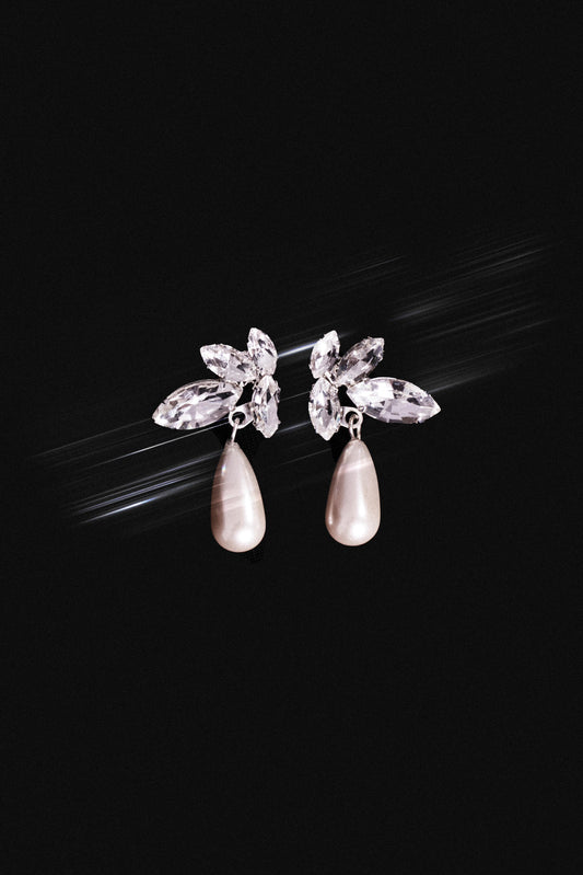 Pearl Pendant Earrings