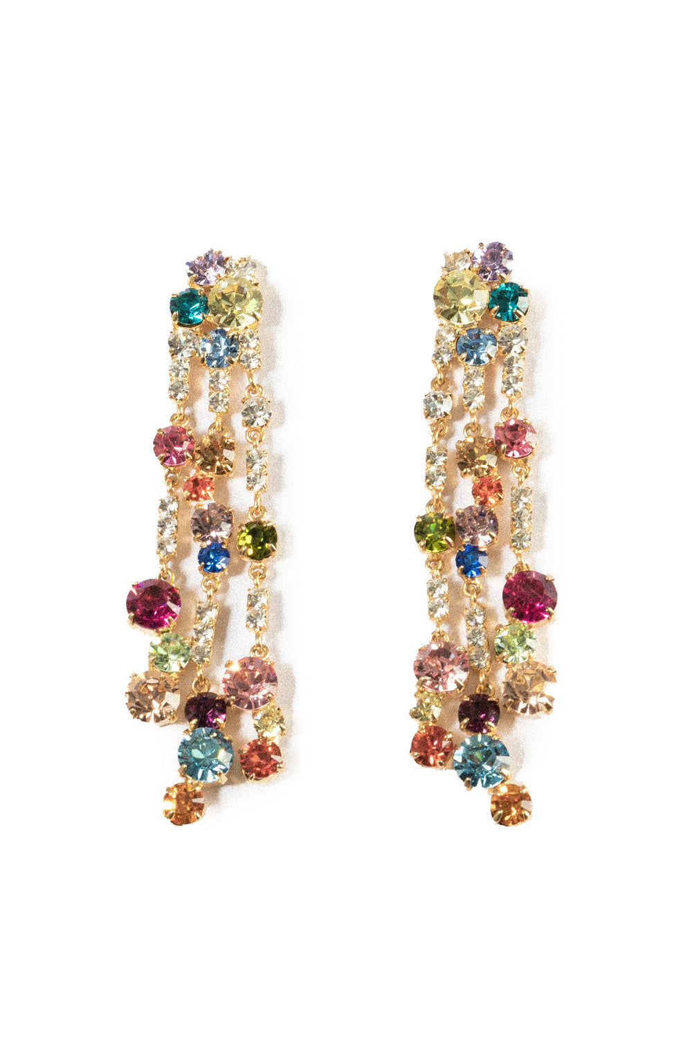 Crystal Burst Earrings