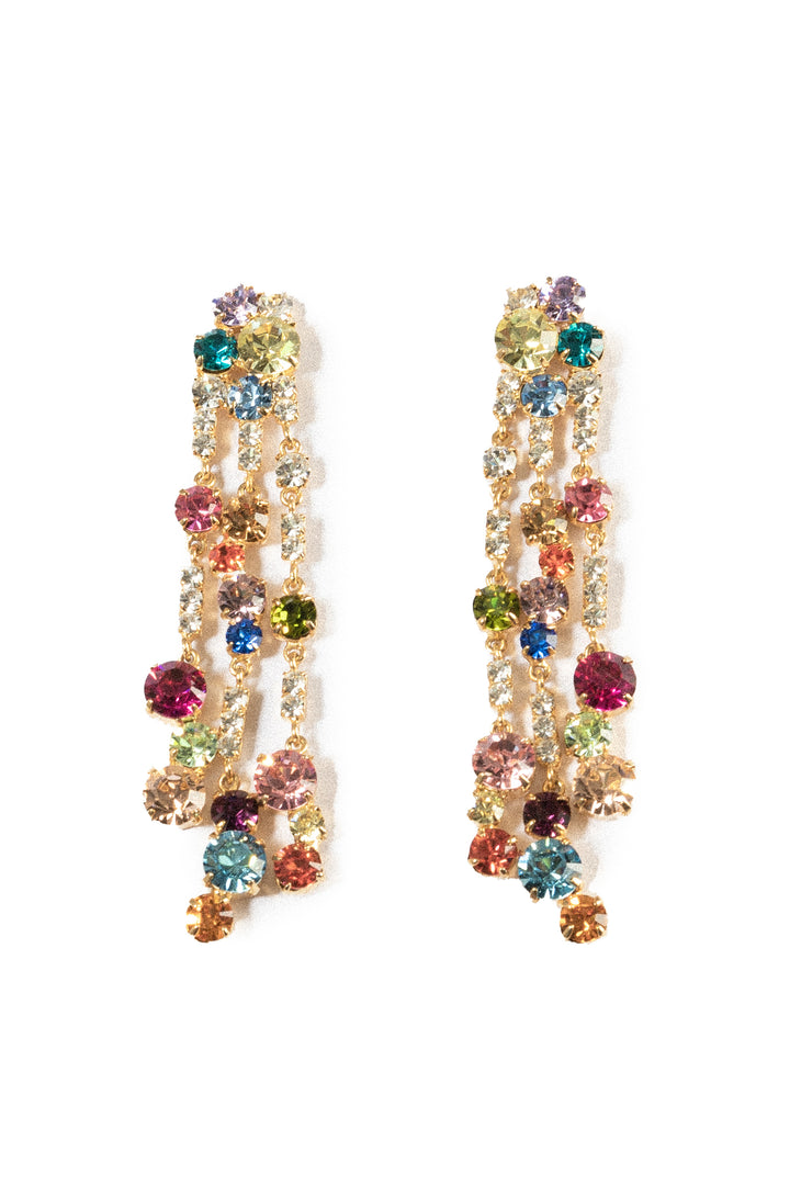 Crystal Burst Earrings