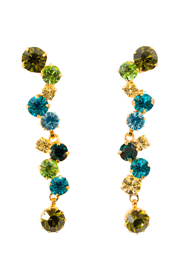 Mosaic Crystal Earrings