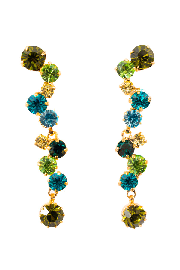 Mosaic Crystal Earrings