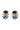 Blue Pair Stud Earrings