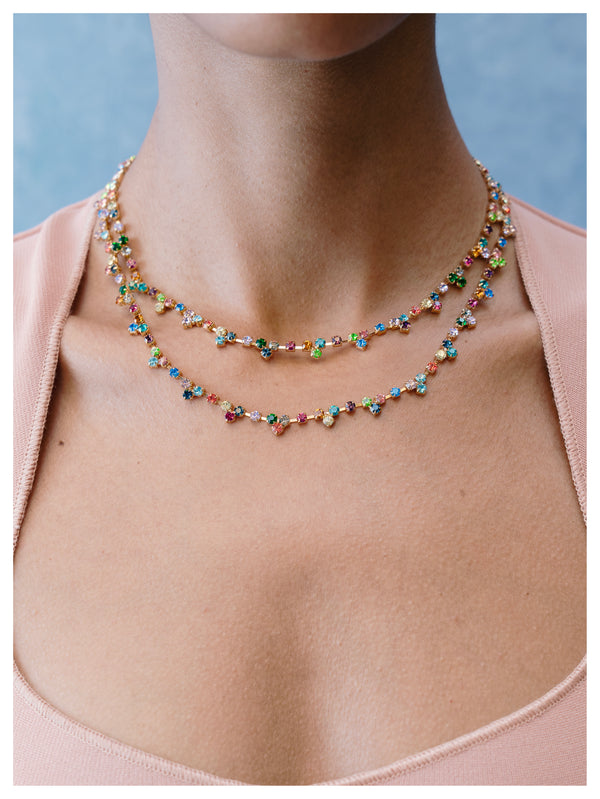 Spectrum Layer Necklace