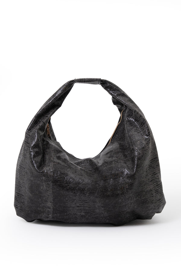 Balloon Charcoal Handbag