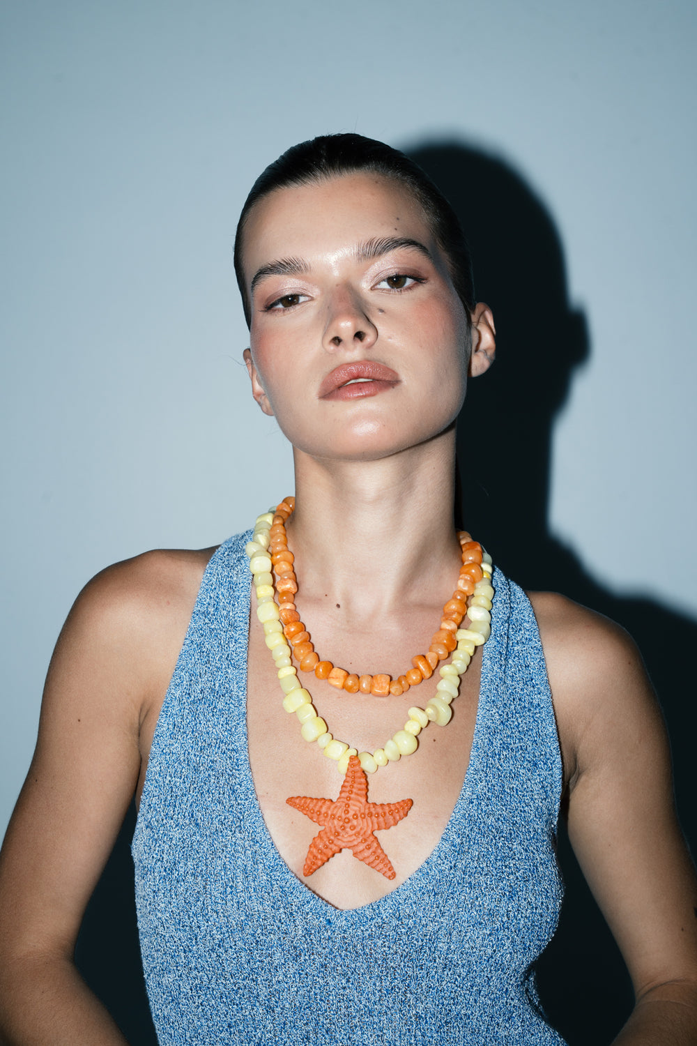 Starfish Double Layered Necklace