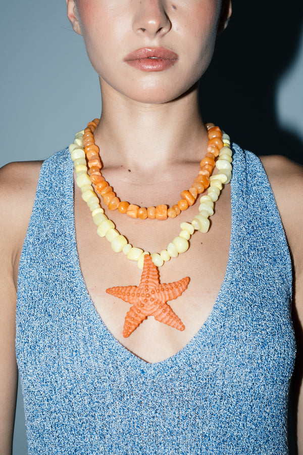 Starfish Double Layered Necklace