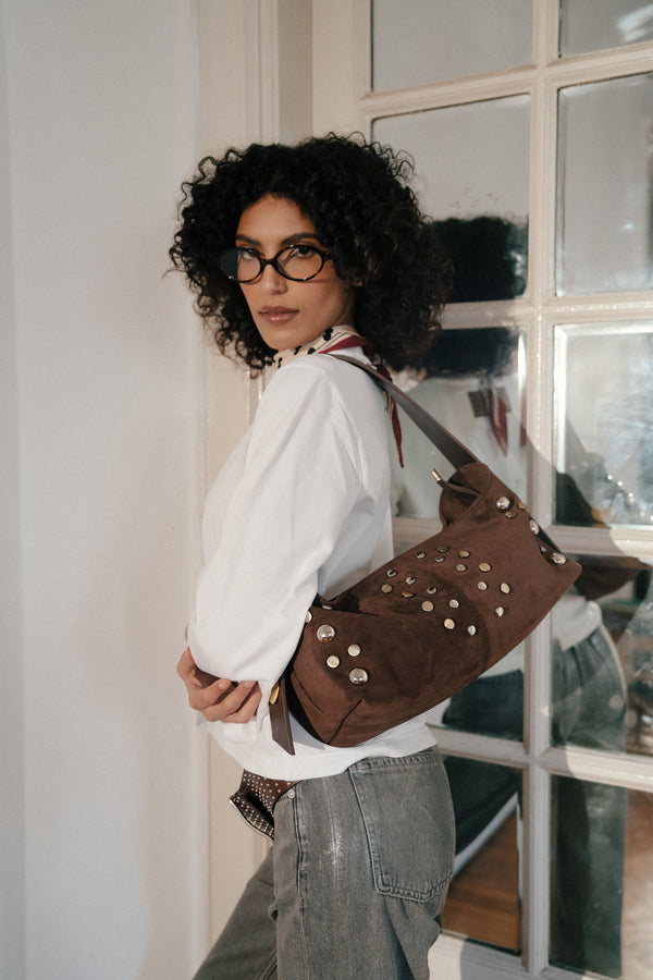 Two-toned Link Handbag