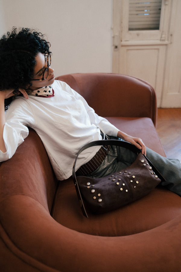 Two-toned Link Handbag