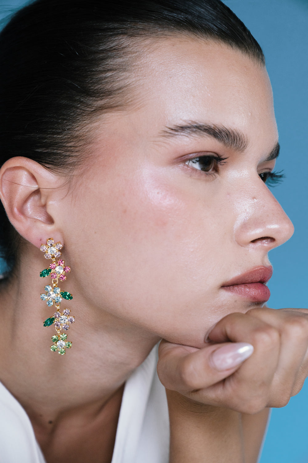 Flower Drip Earrings