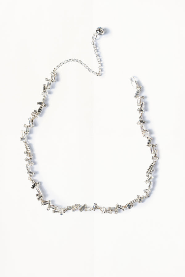 Crushed Crystal Clear Choker