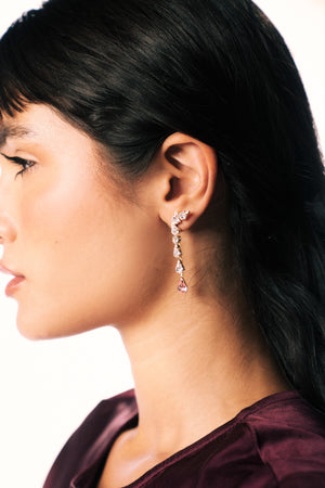 Blush Drop Earrings