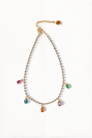 Emerald Drops Choker