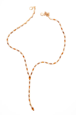 The Marquise Bloom Necklace The Gold Edit