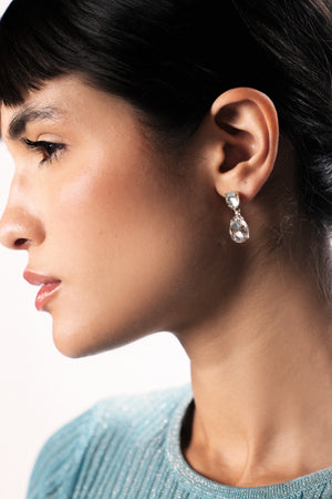 Double Pearl Earrings