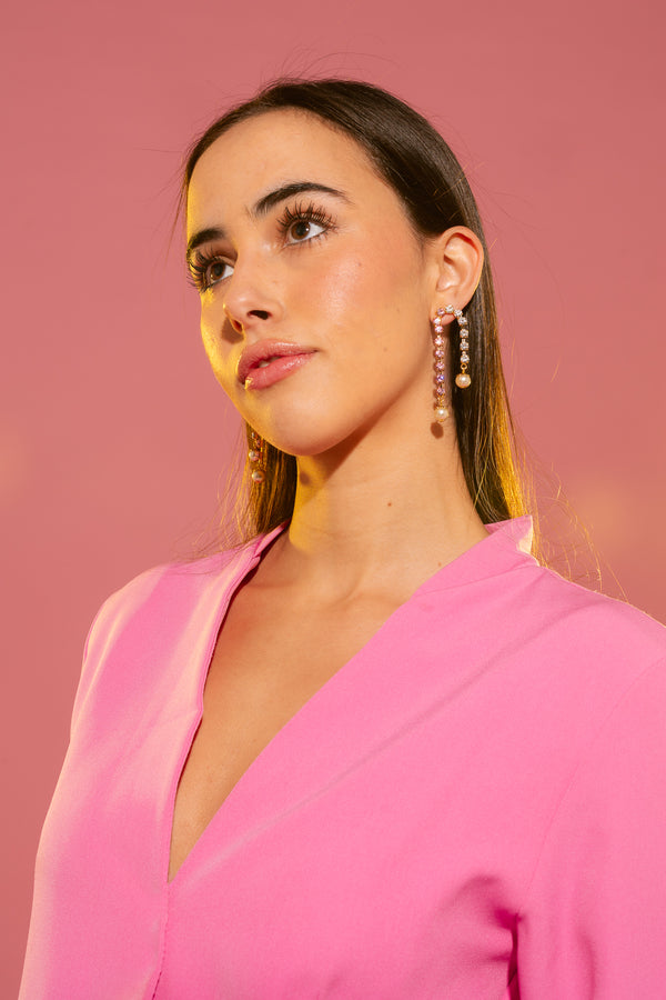 PEARL PETALS EARRINGS