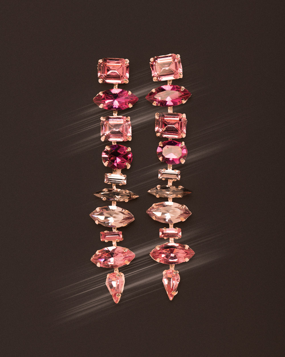 Multi Stone Earrings