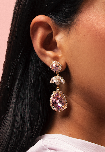 PEAR DIAMOND DROP EARRINGS