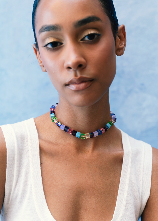 Aurora Crystal Necklace