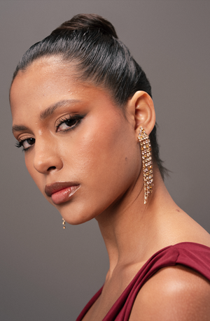 Fringe Earrings The Gold Edit