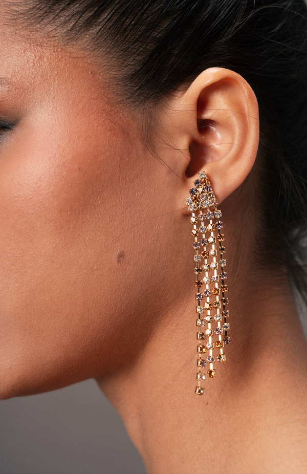 Fringe Earrings The Gold Edit