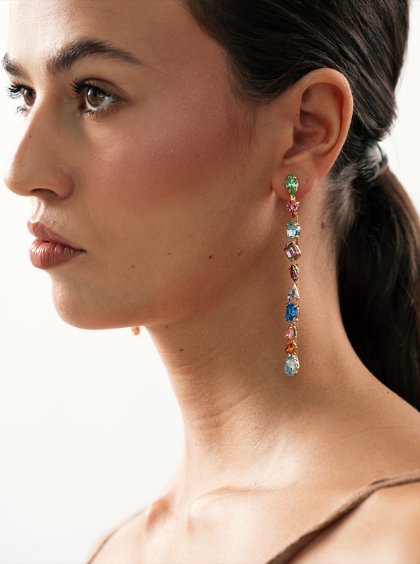 Mismatched Confetti Earrings