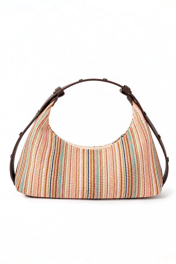 Artist Stripe Shoulder Bag