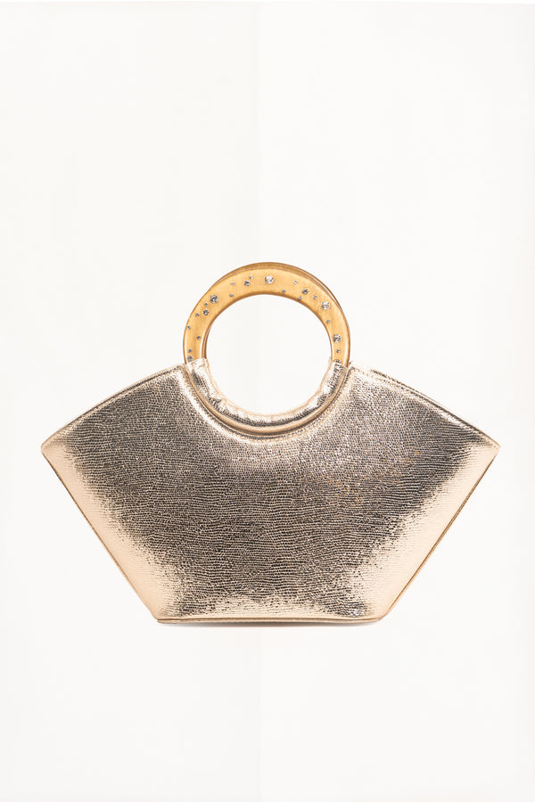 Scoop Bag in Gold